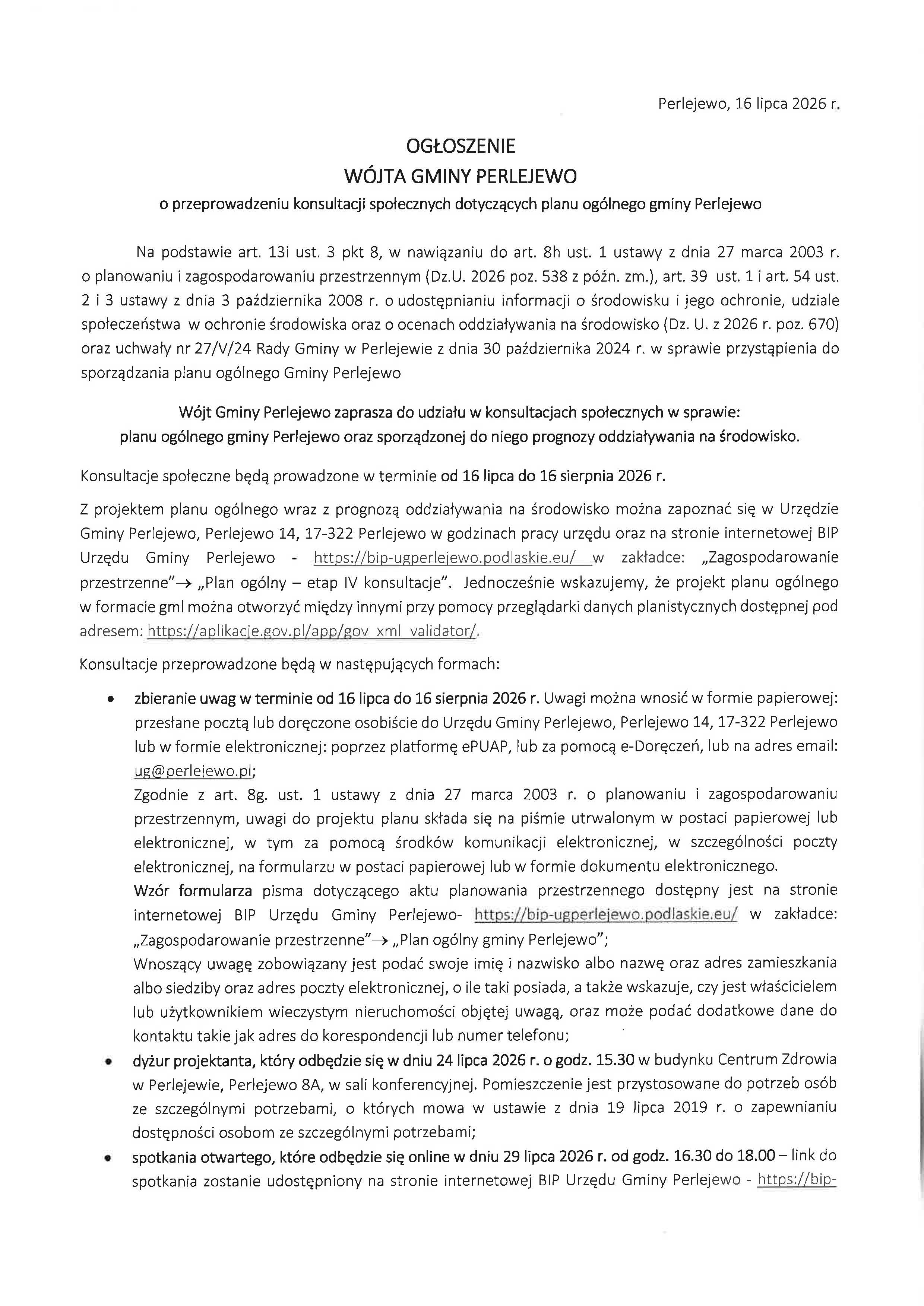Konsultacje społeczne - strona 1